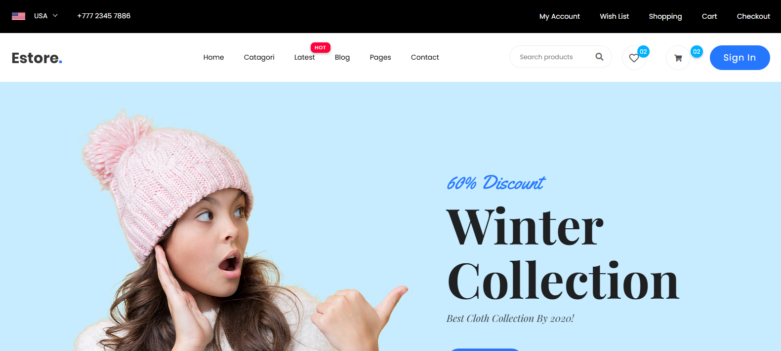 Shop Template